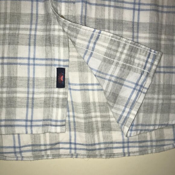 Men's Faherty Stretch Featherweight Flannel Long Sleeve Shirt-Size M (MWF2109) - Picture 13 of 13